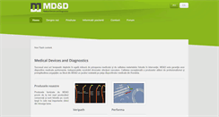 Desktop Screenshot of mdd.ro